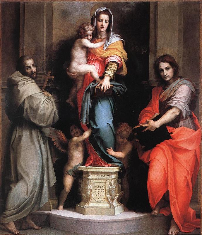 Andrea del Sarto Madonna of the Harpies fdf France oil painting art